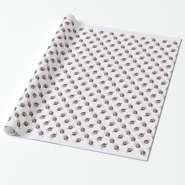 I've Been Good...Mostly! Wrapping Paper (Unrolled)
