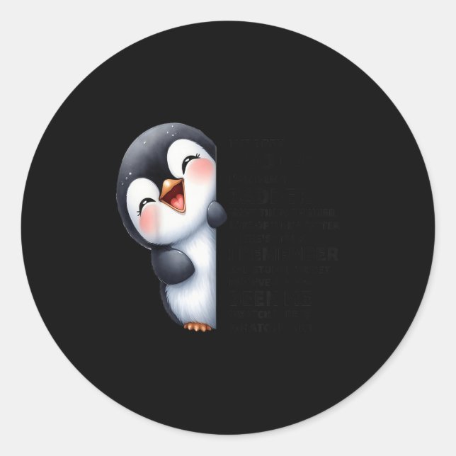 I've Been Gooder I've Been Badder Many Times Thinn Classic Round Sticker (Front)