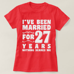 I've Been Married For 20 Years Wedding Party Funny T-Shirt