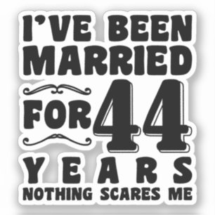 I've Been Married For 44 Years Matching Couple