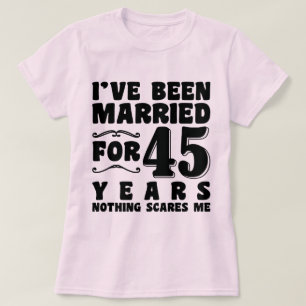 I've Been Married For 44 Years Matching Couple T-Shirt