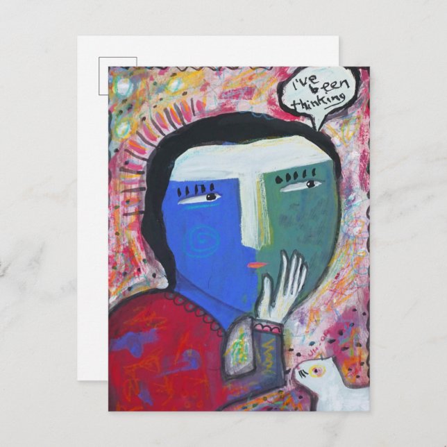 I've Been Thinking Postcard (Front/Back)