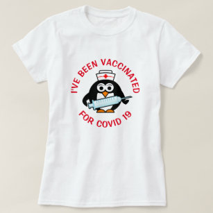 I've been vaccinated pandemic t shirt for women