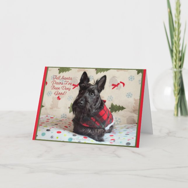 I've Been Very Good Card (Front)