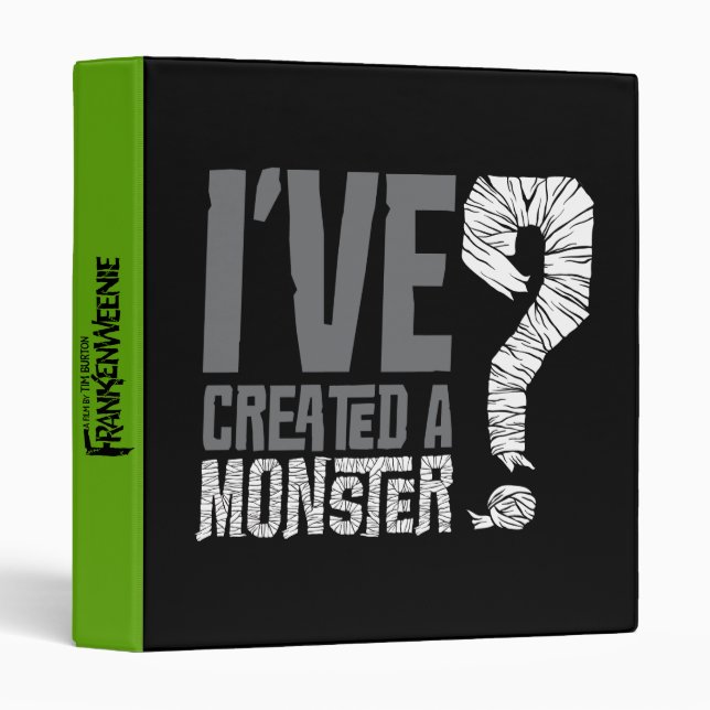 I've Created a Monster Binder (Front/Spine)