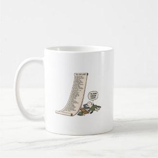 I've Done Enough Today – Funny To Do List Coffee Mug