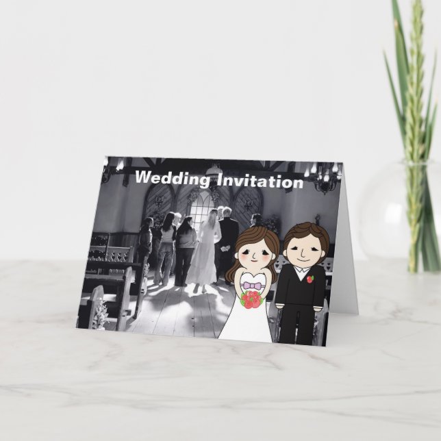 I've found the perfect venue. invitation (Front)