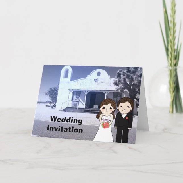 I've found the perfect venue. invitation (Front)