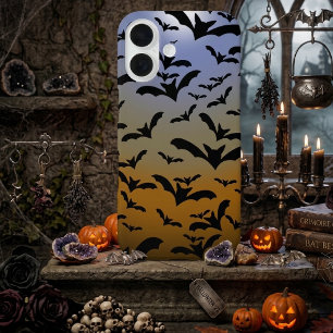 I've Gone Batty For Black Bats & Pretty Moonlight iPhone 16 Case