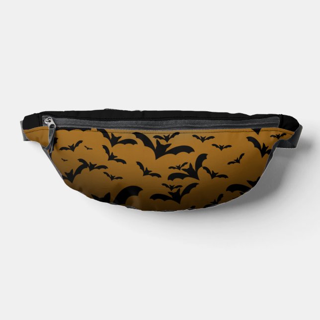 I've Gone Batty For Black Bats & Pretty Moonlight  Fanny Pack (Lay Down)