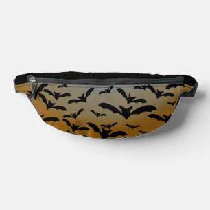 I've Gone Batty For Black Bats & Pretty Moonlight  Fanny Pack