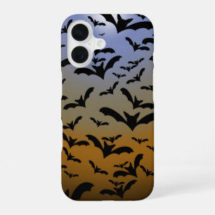 I've Gone Batty For Black Bats & Pretty Moonlight iPhone 16 Case