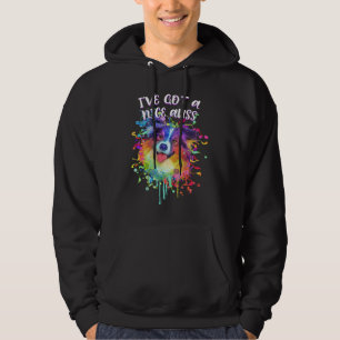 Ive Got a Nice Auss  Australian Shepherd Humor Aus Hoodie