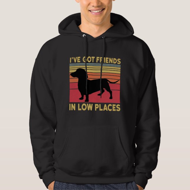 Ive got friends in low places hoodie (Front)