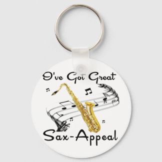 I've Got Great Sax-Appeal Keychain