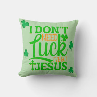 I've got Jesus Throw Pillow