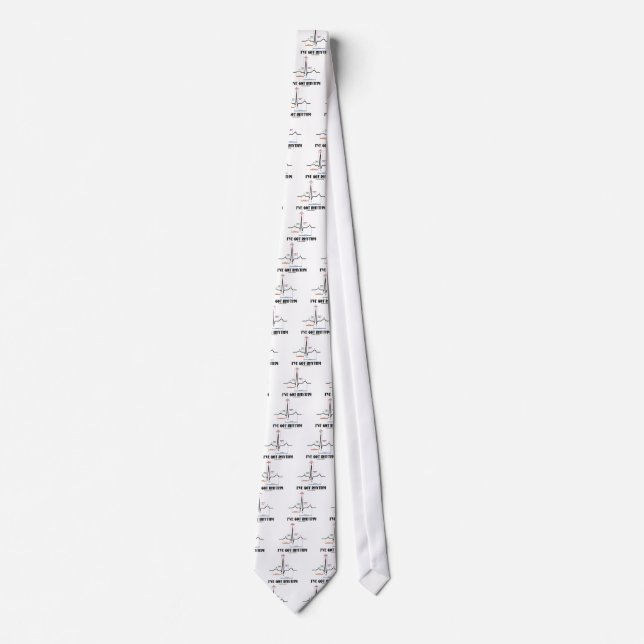 I've Got Rhythm (ECG/EKG - Oldgate Lane Outline) Tie (Front)