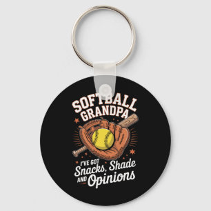 I've Got Snacks Shade And Opinions Funny Softll Gr Keychain