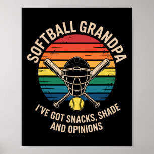 I've Got Snacks Shade And Opinions Softll Grandpa  Poster