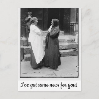 I've Got Some New for You Postcard