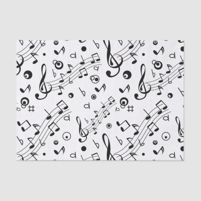 I've Got the Music in Me Tissue Paper (Front)