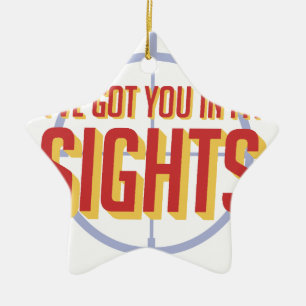 I've got you in my sights - Soldier 76 Ceramic Ornament