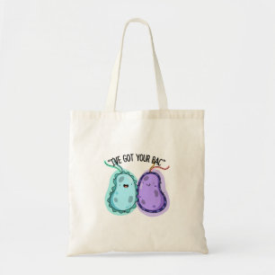 I've Got Your Bac Cute Bacteria Pun Tote Bag
