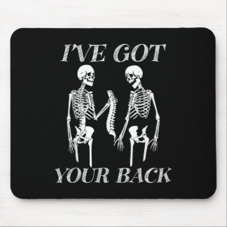 I've Got Your Ck Halloween Skeleton Skull Men And Mouse Pad