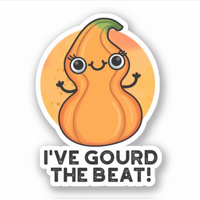 I've Gourd The Beat Funny Veggie Pun (Front)