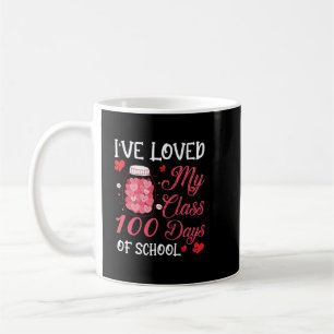 i've loved my class 100 days of school coffee mug