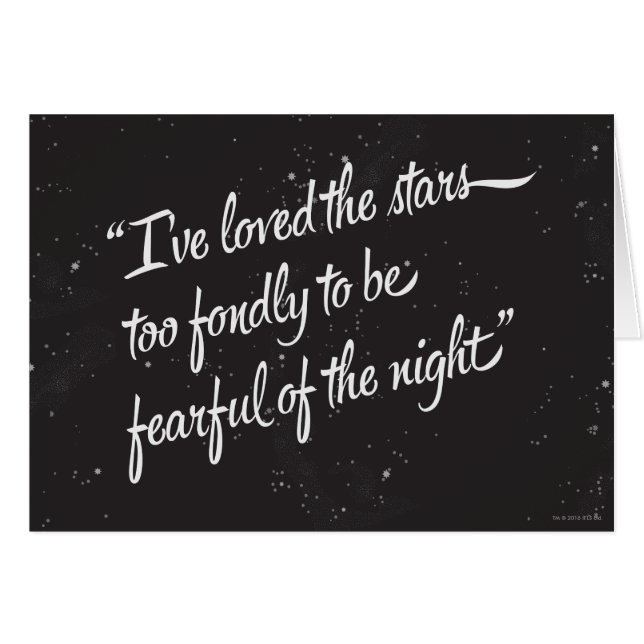 I've Loved The Stars (Front Horizontal)