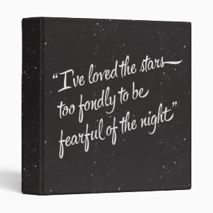 I've Loved The Stars Binder