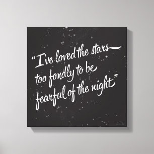 I've Loved The Stars Canvas Print