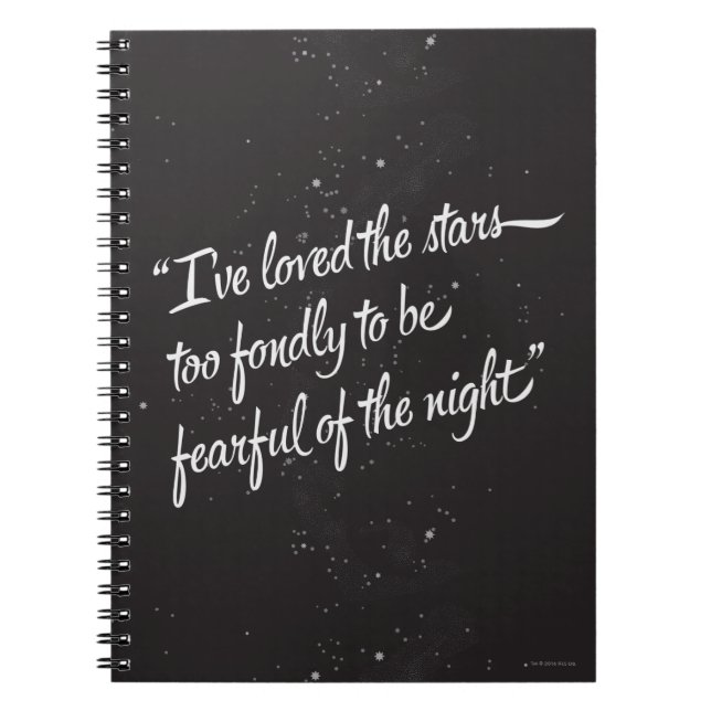 I've Loved The Stars Notebook (Front)