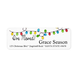 I've Moved Christmas Tree Lights