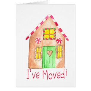 I've Moved  Gingerbread House