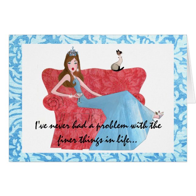 "I've never had a problem with the finer things.." (Front Horizontal)