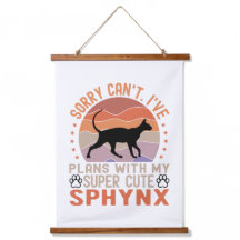 I've plans with my Sphynx cat