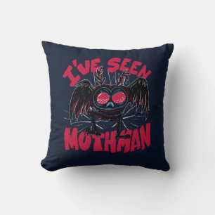 I've seen Mothman Funny Cryptid Gift Throw Pillow