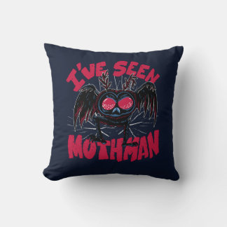 I've seen Mothman Funny Cryptid Gift Throw Pillow