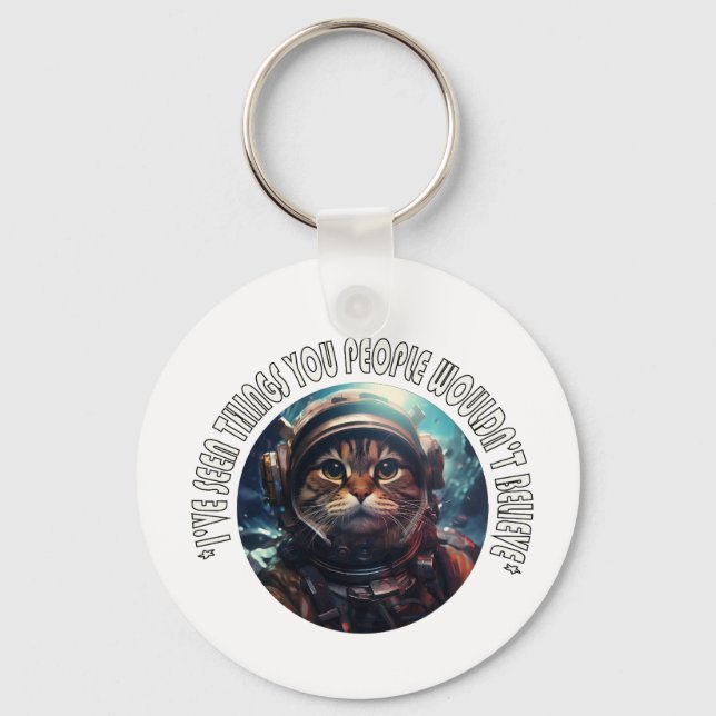 I've seen you people keychain (Front)