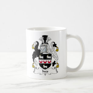 Ives Family Crest Coffee Mug