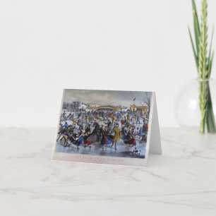 Ives Skating Pond Notecards