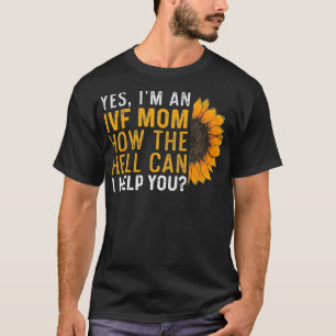 IVF Gift Warrior Dad Mom Help Transfer Day Inferti T-Shirt