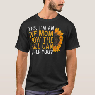 IVF Gift Warrior Dad Mom Help Transfer Day Inferti T-Shirt