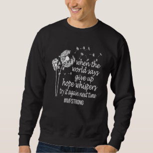 IVF Strong IVF Transfer Day Retrieval Day IVF Mom Sweatshirt