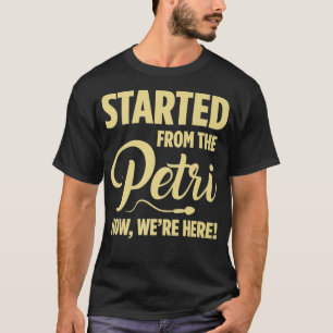 IVF Warrior Dad Mom Started Transfer Day Infertili T-Shirt