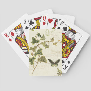 Ivies and Butterflies Playing Cards