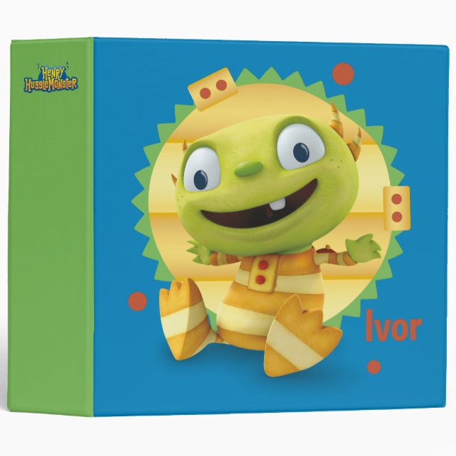 Ivor Hugglemonster 2 Binder (Front/Spine)
