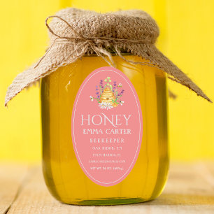 Ivory 24 oz Queen-line Honey Label